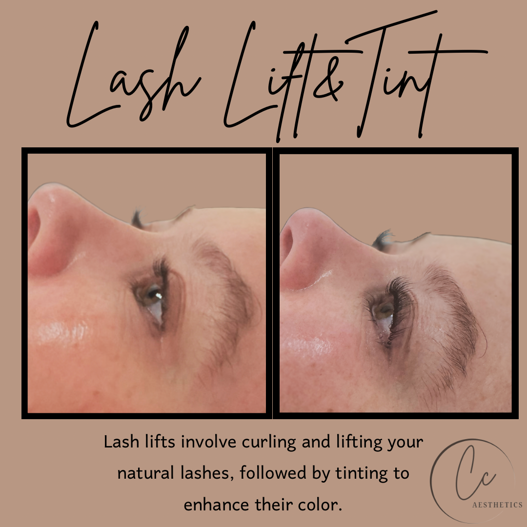 Lash Services results at CC Aesthetics in Lexington KY